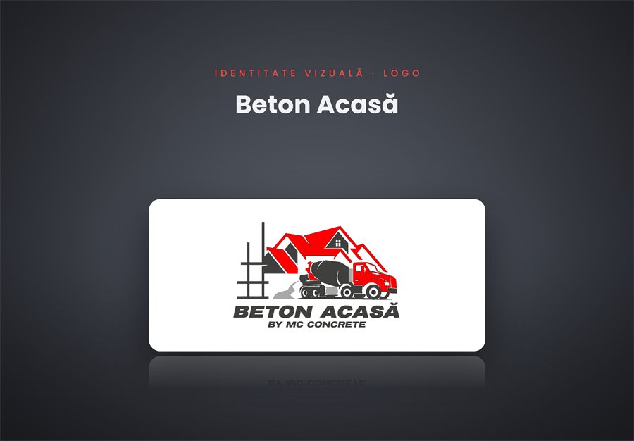 Design and branding for Beton Acasă