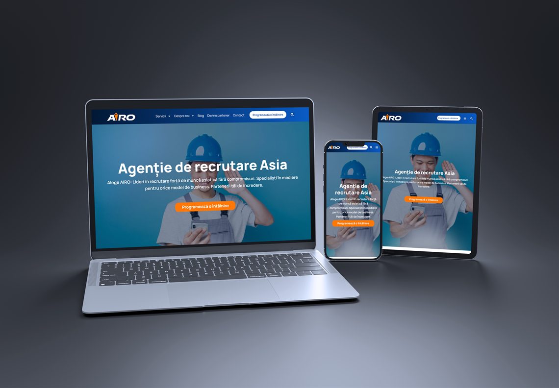VMWeb project: Airo Recrutare