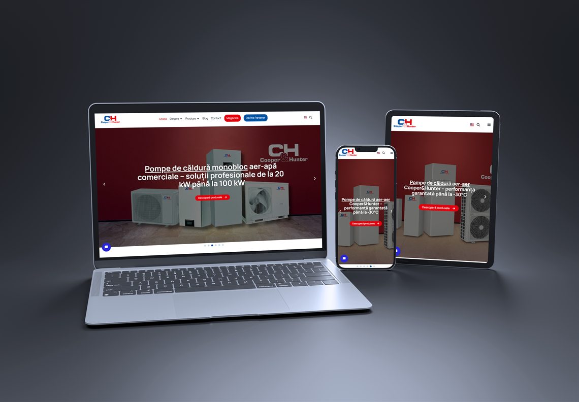 VMWeb project: Cooper & Hunter